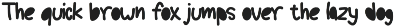 DREAM font preview