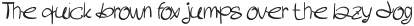 FLUORESCENT Regular otf (400) Sample