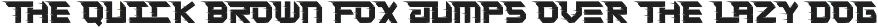 Turbo Speed Font preview