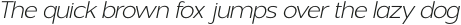 VERSATILE Extra Light Italic otf (200)