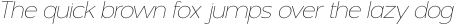 VERSATILE Thin Italic otf (100)