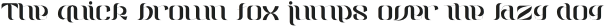 Regal Serif Regular otf (400) Sample