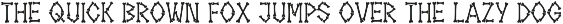 Hallowebons - Spooky typeface preview