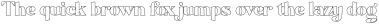 Modern Negra  Outline otf (400)