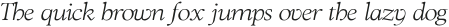 ZT Bros Oskon 90s Extra Light Extra Expanded Italic otf (200) Sample