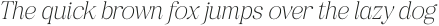 Pujarelah ExtraLight Italic otf (200)