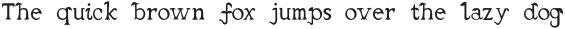 Hocus Pocus Clean Font Regular otf (400) Sample