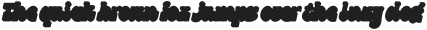 Korge Rounded Extruded Right Italic otf (400)