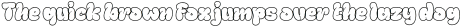 THUROF Outline otf (400)