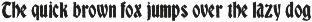 Fuzzy Franklin Font preview