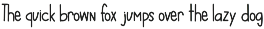 Just Curious Handmade Font preview