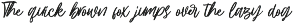 Hillbear - Handbrush Script Font preview