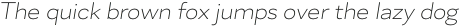 Skie Wide ExtraLight Italic otf (200)