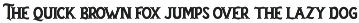 Dakota Font preview