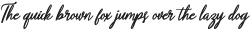 Aneisha script Regular ttf (400)