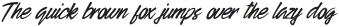 Aerlonne Italic otf (400)