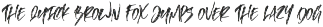 Canadian Brusher - Hipster Typeface preview