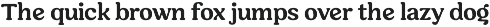 Hornbill; 18 Retro Fonts preview
