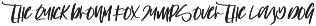 SUMMER FONT font preview