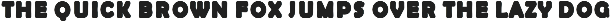 USA flag cartoon font preview