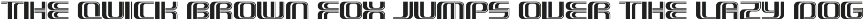 Genie - Op art font font preview