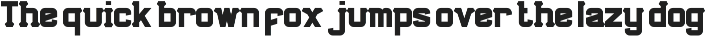NFC BLITTER DISPLAY FONT preview
