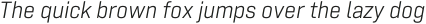 Tamba Sans Light It otf (300)