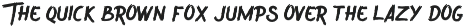 Wreckout - Decorative Brush Font preview