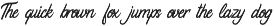 Restaconme Modern Script Font preview