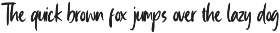 East Watch - Handwritten Font preview