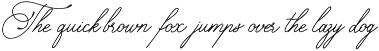 Lovely Monoline Script Font preview