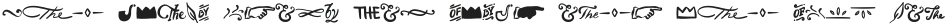 Maya Script Ornaments otf (400) Sample