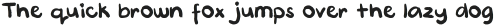 ArtisticHandyFont Regular otf (400)