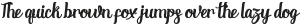 Tynabella Script Regular ttf (400)
