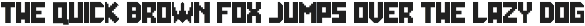 Galactica Grid Font font preview