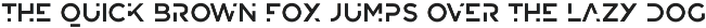 ULTIMA - modern futuristic font font preview