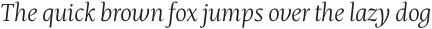 Mastro Text Light Italic otf (300) Sample
