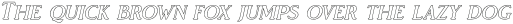 Vendeur Outline Italic otf (400)