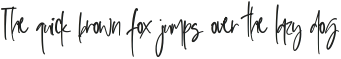 Sophisticated Signature otf (400)