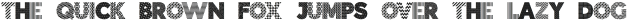 Pattern Silhouette Font Regular otf (400)