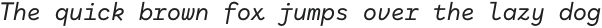 Antikor Mono News Italic otf (400)