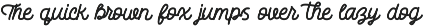 Dattge Hurty - Monoline Retro Font preview