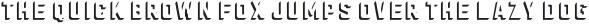 Union Stacked 3D otf (400) Sample