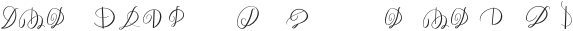 MONOGRAM D otf (400)