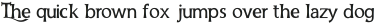 Typeface ttf (400)