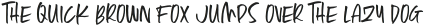 Forever Monday Font Regular otf (400)