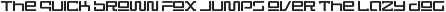 WormBox - Fixed height modular font font preview