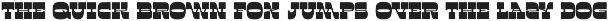 Chunker Display font preview