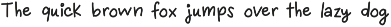 Summer Casual Font preview