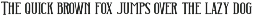 Two Shots label font preview